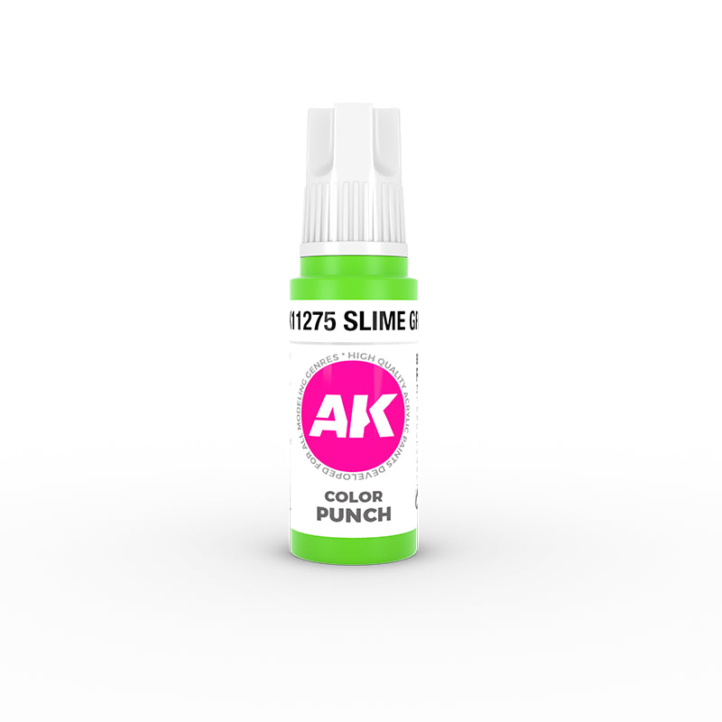 AK-Interactive - Slime Green Color Punch (17ml) 3rd Gen Acrylic