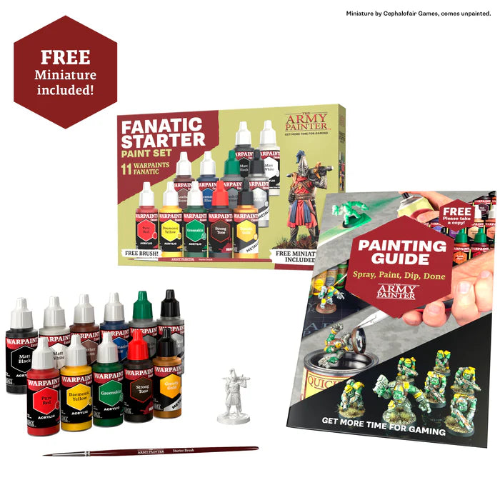 Army Painter Warpaints Fanatic Starter Paint Set