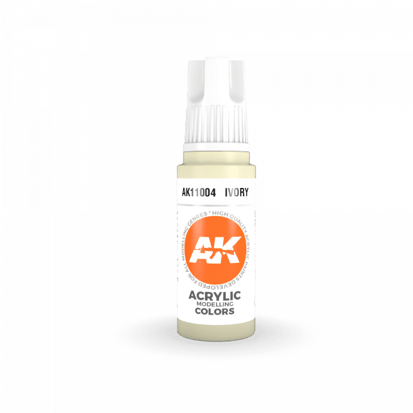 AK-Interactive - Ivory (17ml) 3rd Gen Acrylic