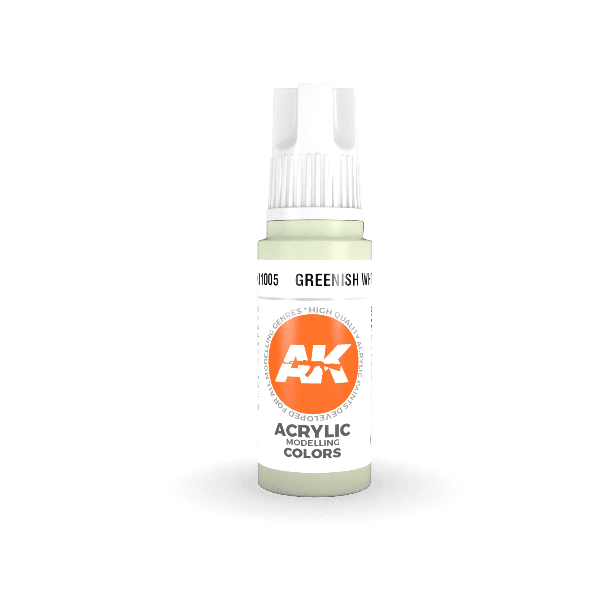 AK-Interactive - Greenish White (17ml) 3rd Gen Acrylic