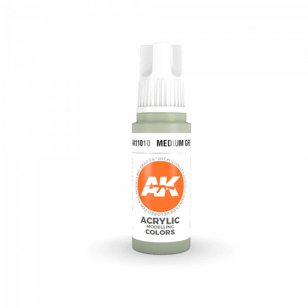 AK-Interactive - Medium Grey (17ml) 3rd Gen Acrylic