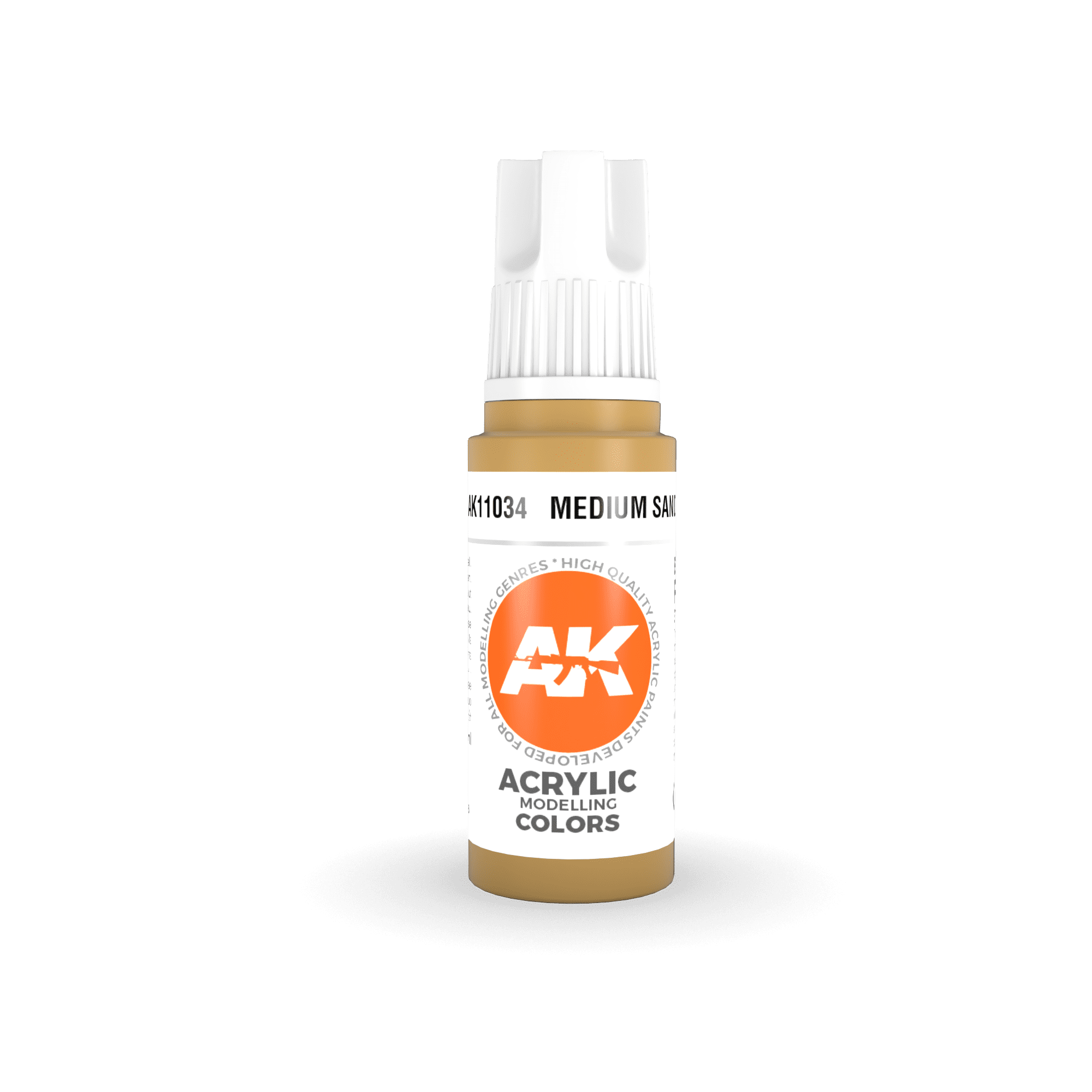 AK-Interactive - Medium Sand (17ml) 3rd Gen Acrylic