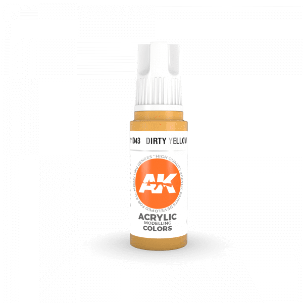 AK-Interactive - Dirty Yellow (17ml) 3rd Gen Acrylic