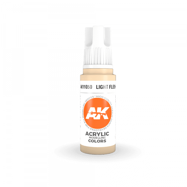 AK-Interactive - Light Flesh (17ml) 3rd Gen Acrylic