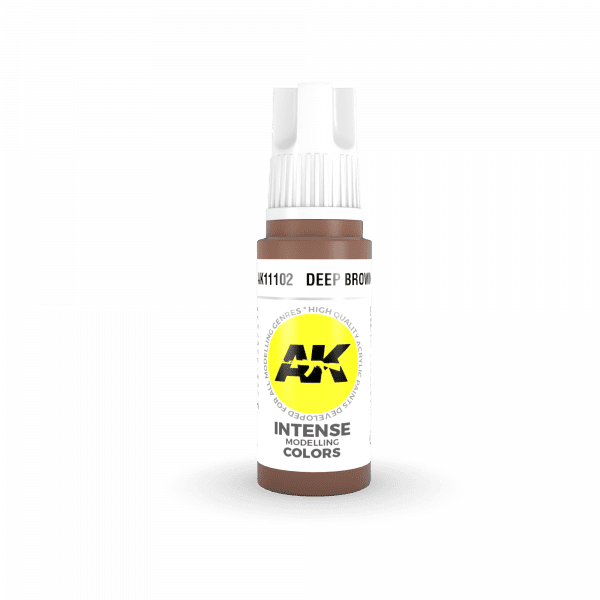 AK-Interactive - Deep Brown (17ml) 3rd Gen Acrylic