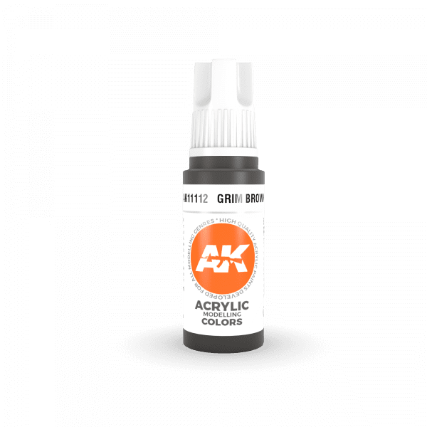 AK-Interactive - Grim Brown (17ml) 3rd Gen Acrylic