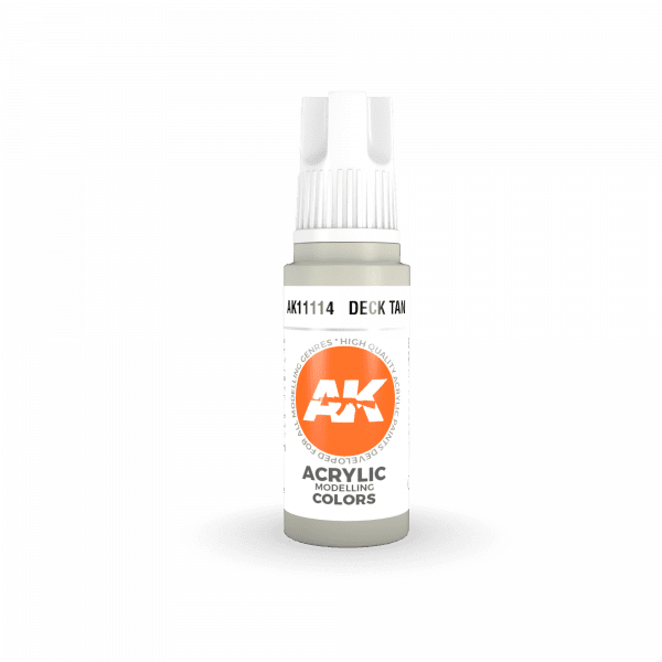 AK-Interactive - Deck Tan (17ml) 3rd Gen Acrylic