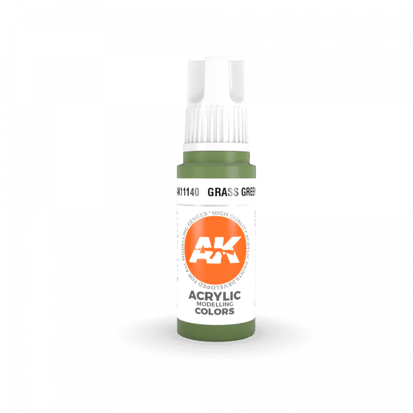 AK-Interactive - Grass Green (17ml) 3rd Gen Acrylic