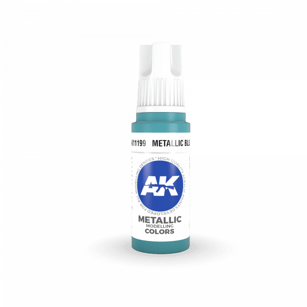 AK-Interactive - Metallic Blue (17ml) 3rd Gen Acrylic