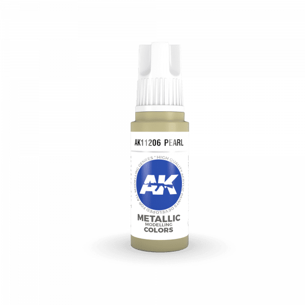 AK-Interactive - Pearl Metallic (17ml) 3rd Gen Acrylic