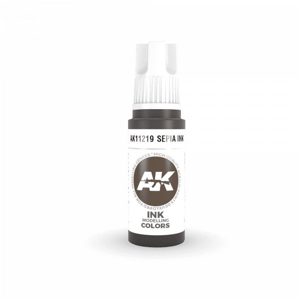 AK-Interactive - Sepia Ink (17ml) 3rd Gen Acrylic