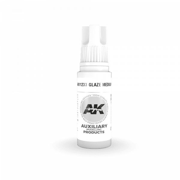 AK-Interactive - Glaze Medium Auxiliary (17ml) 3rd Gen Acrylic