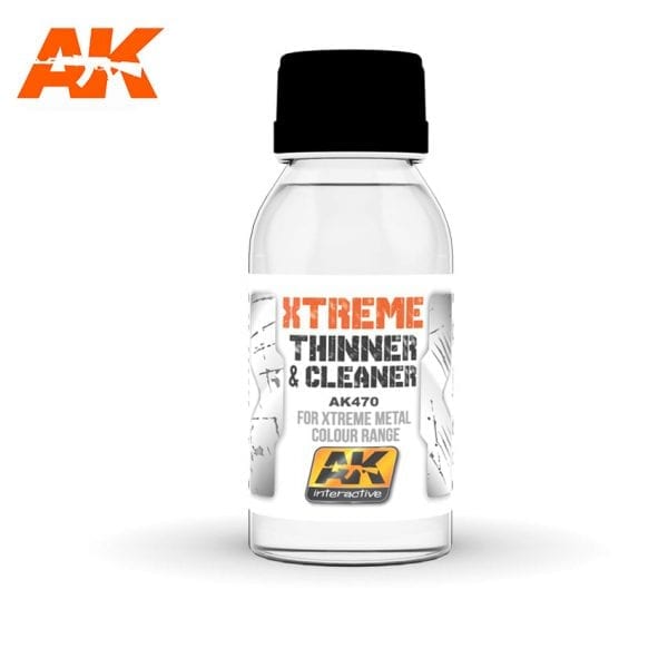 AK-Interactive: Xtreme Metal Cleaner and Thinner (100ml)