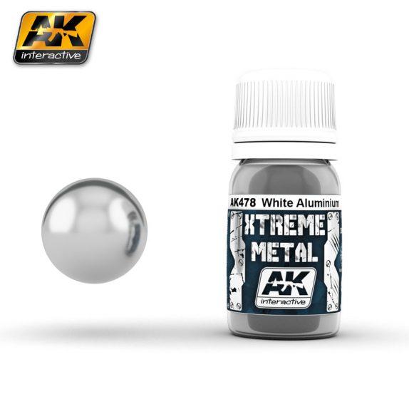 AK-Interactive: Xtreme Metal White Aluminium 30ml