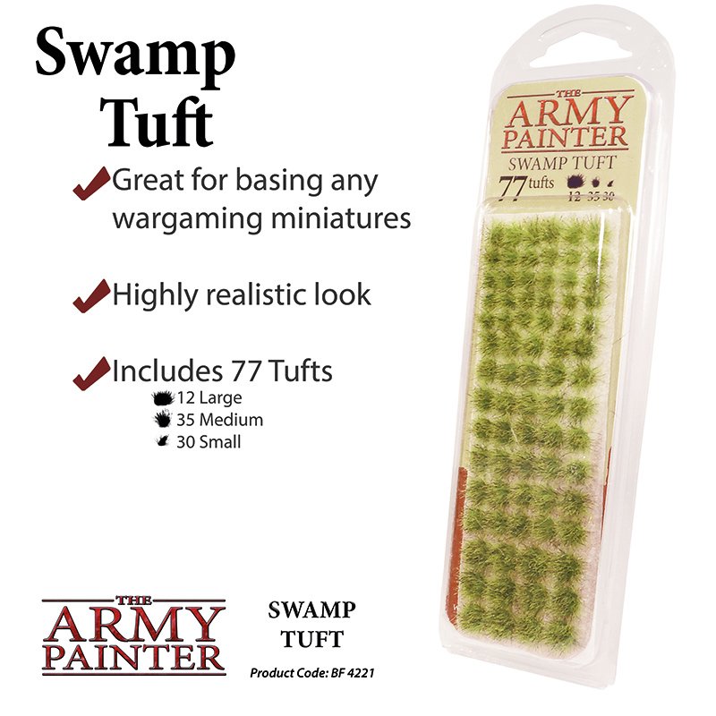 Army Painter Battlefields XP: Swamp Tuft (77 Tufts)